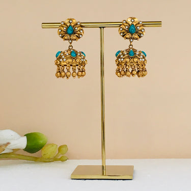 Feroza Jhumki Earrings Zayn Luxury Jewellery
